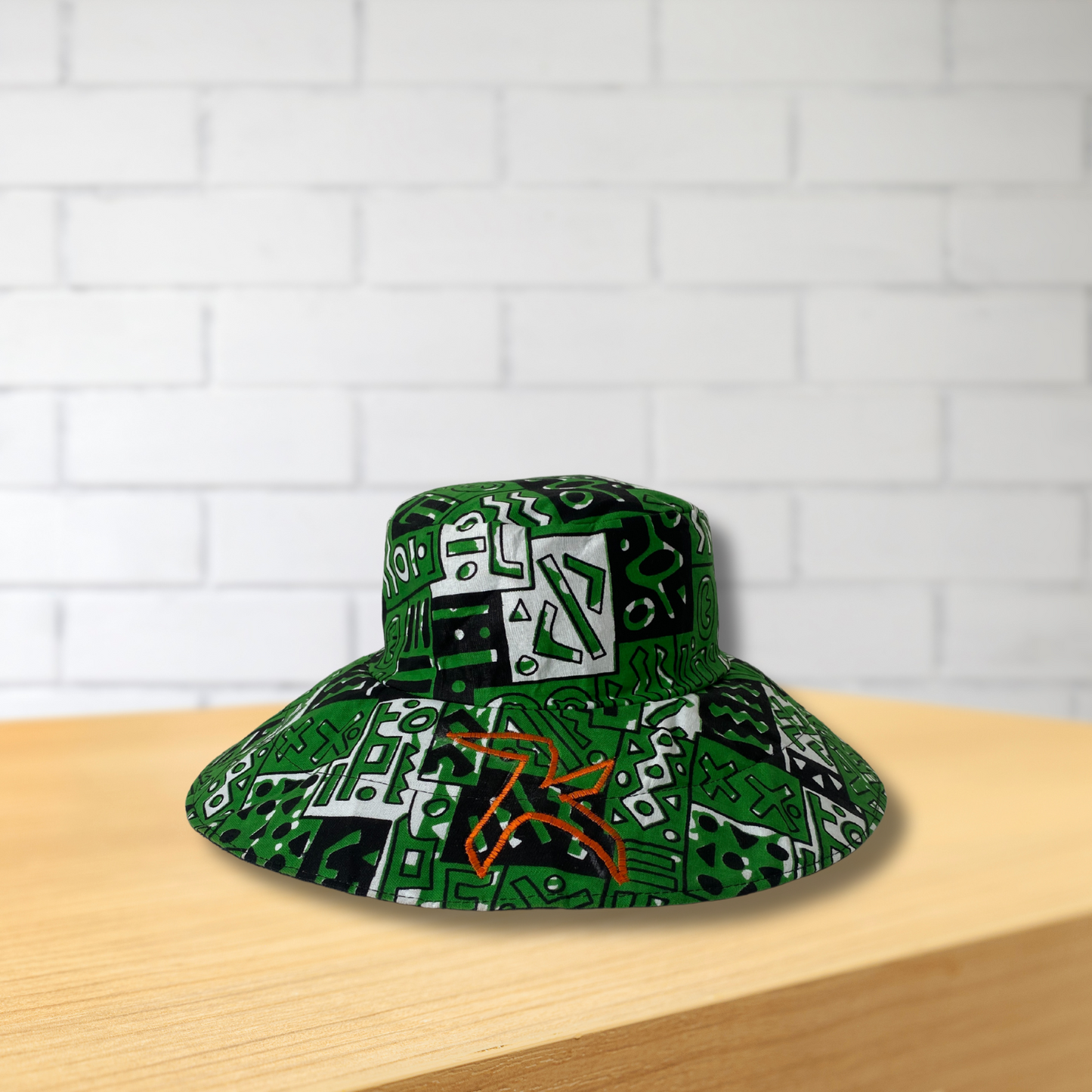 Sombrero Ankara estampado Africano