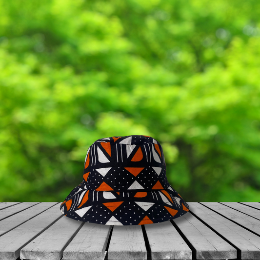 Gorro pescador Grande Estampado africano