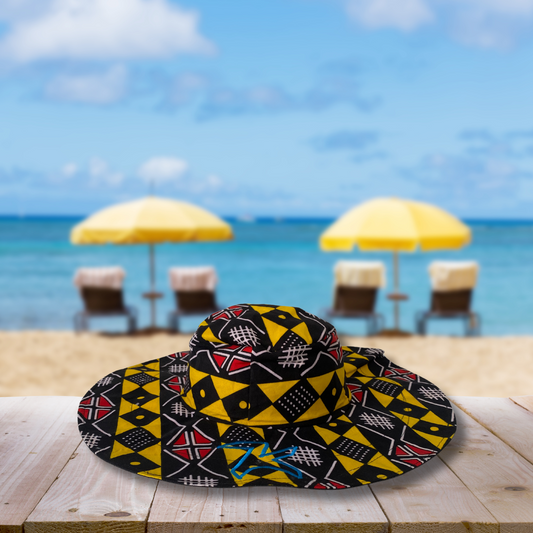 Sombrero Ankara estilo Pamela