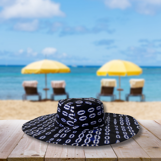 Sombrero Ankara estilo Pamela