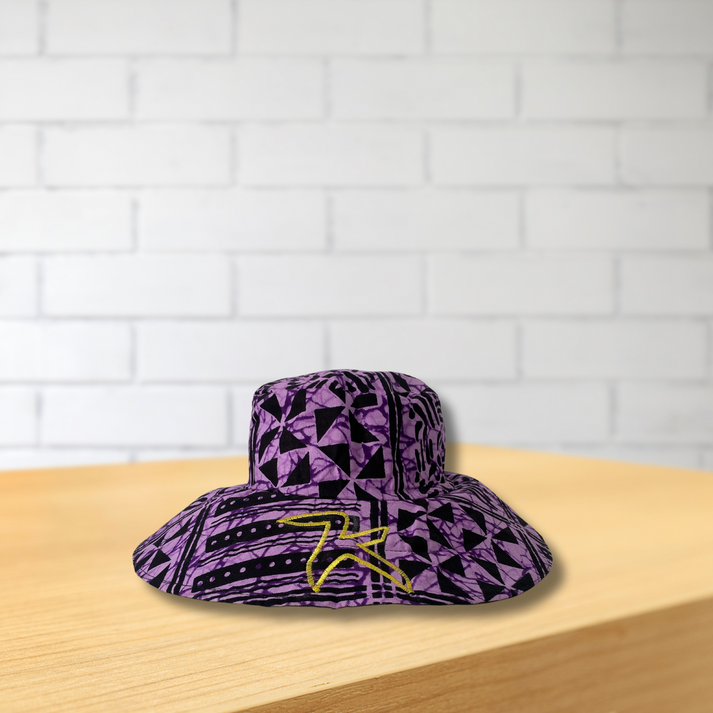 Sombrero Ankara estampado Africano