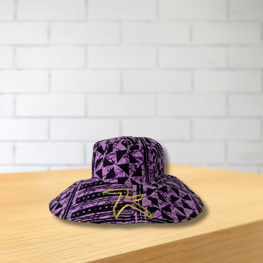 Sombrero Ankara estampado Africano
