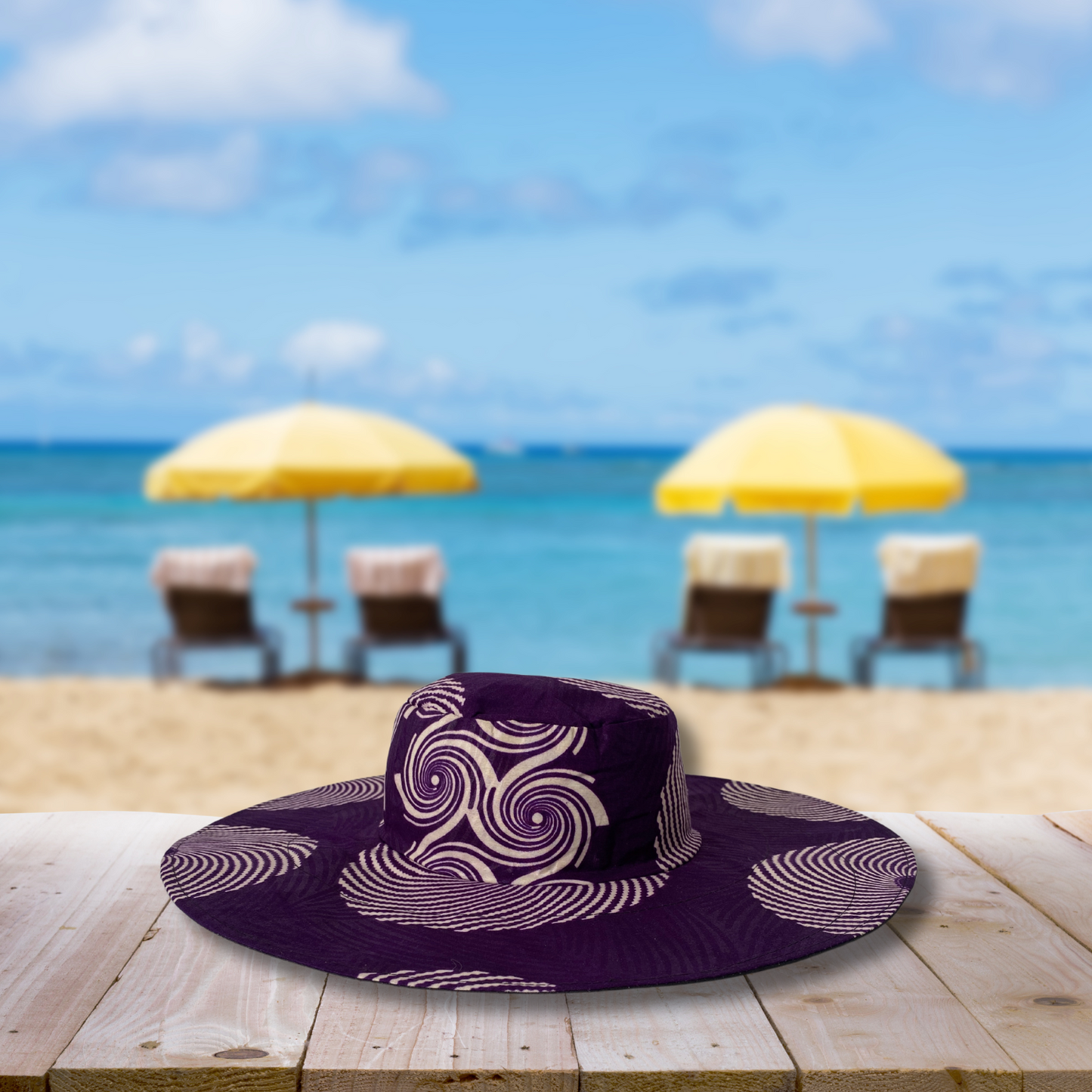 Sombrero Ankara estilo Pamela