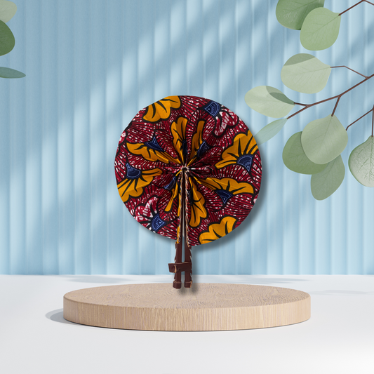 Abanico africano - Abanico estampado Ankara