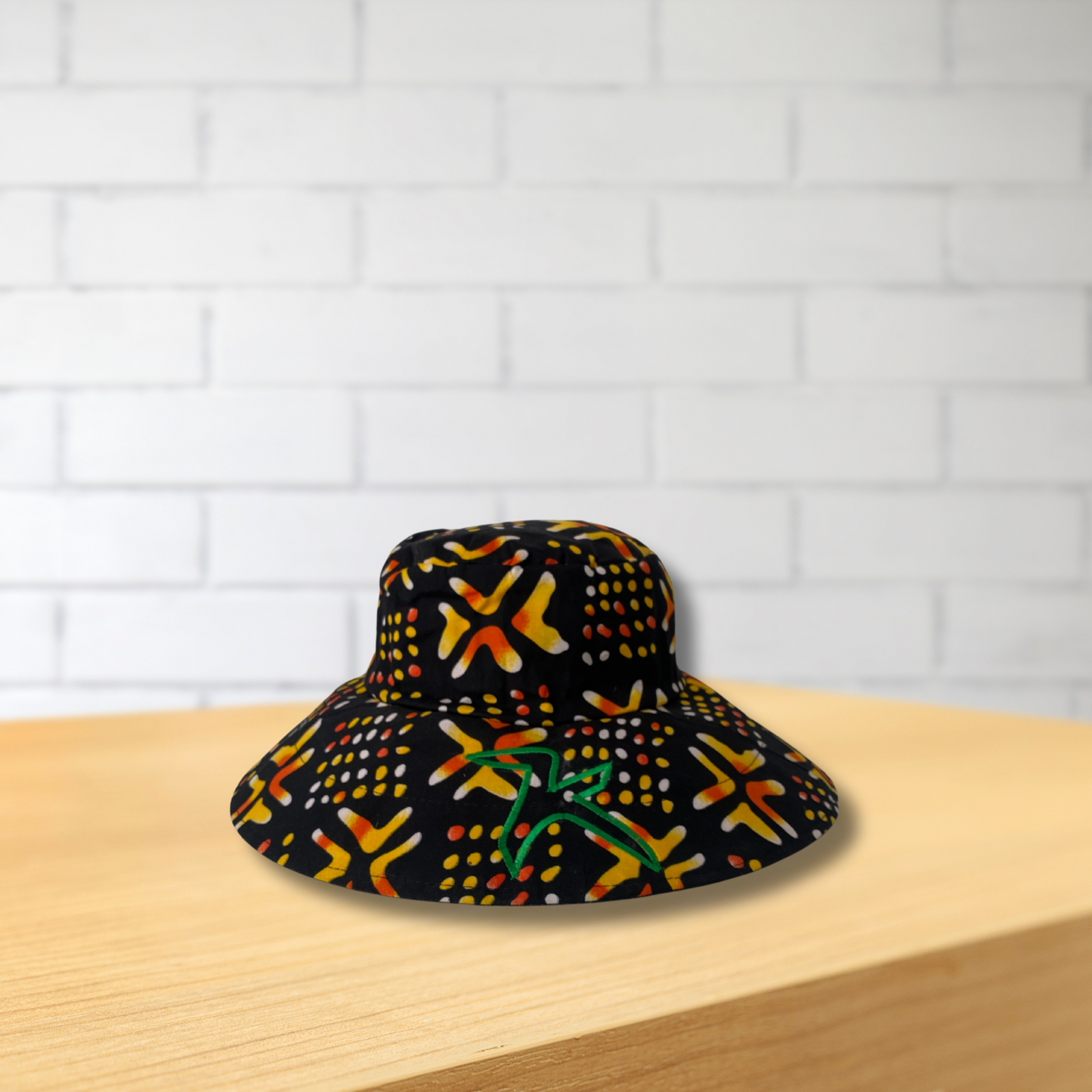 Sombrero Ankara estampado Africano