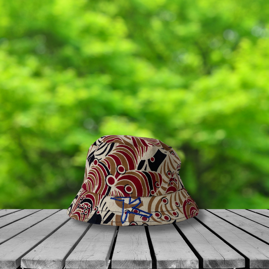 Gorro pescador pequeño Estampado africano (Niño)