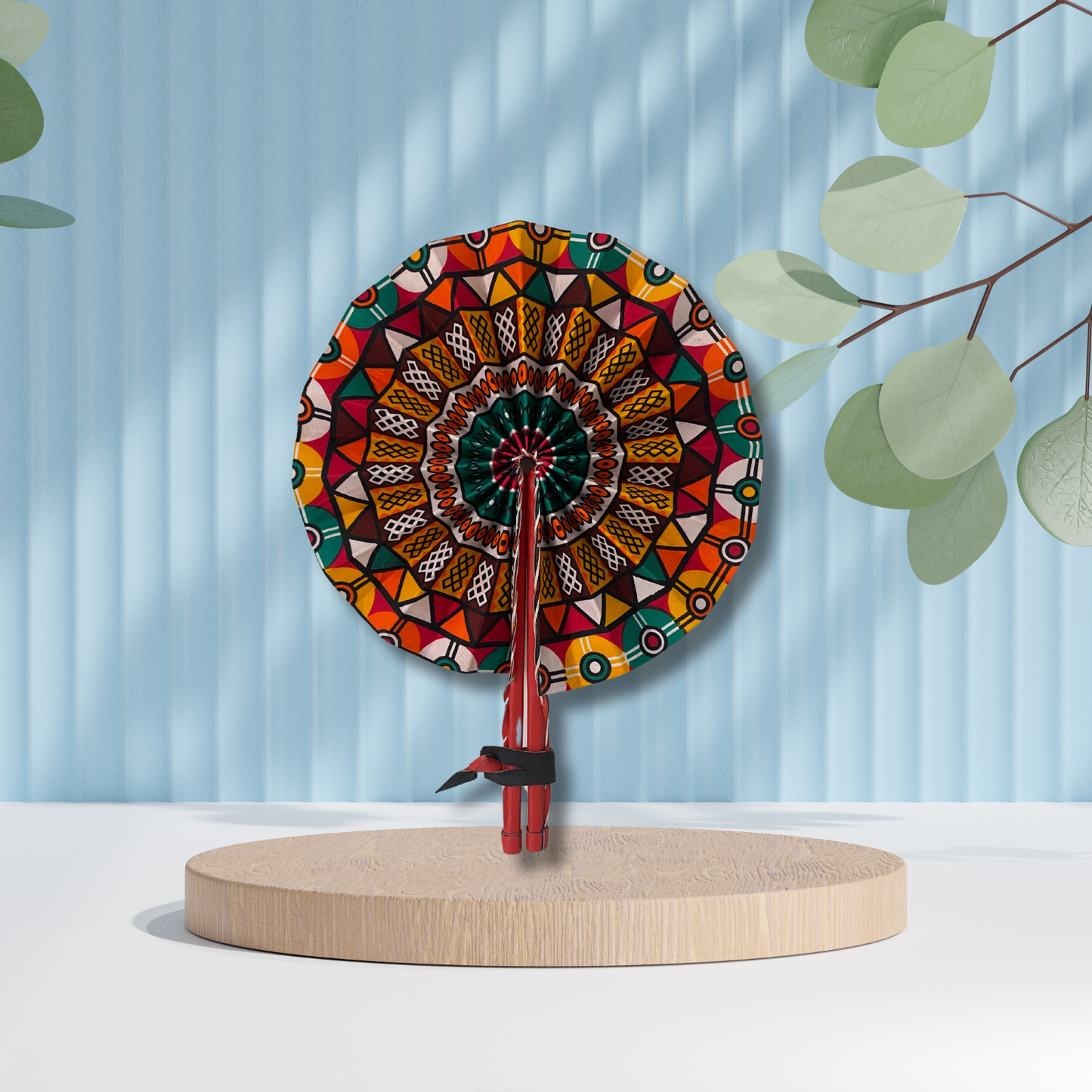 Abanico africano - Abanico estampado Ankara