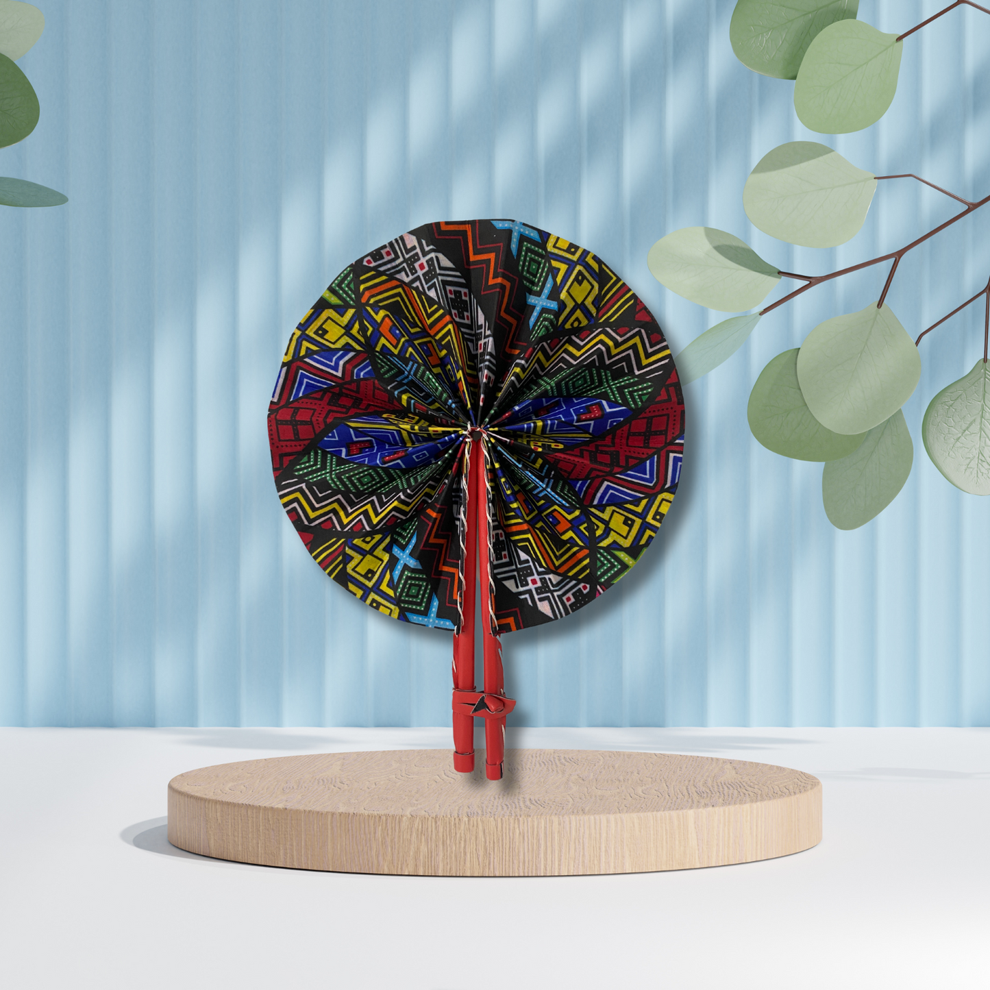 Abanico africano - Abanico estampado Ankara