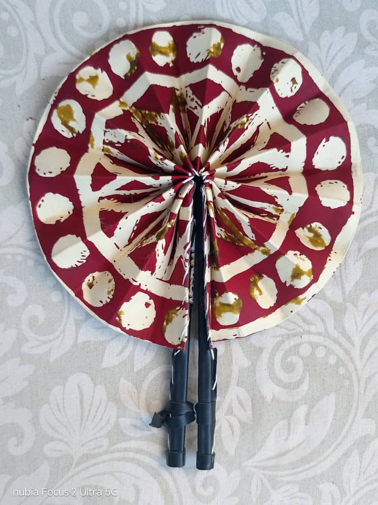 Abanico africano - Abanico estampado Ankara