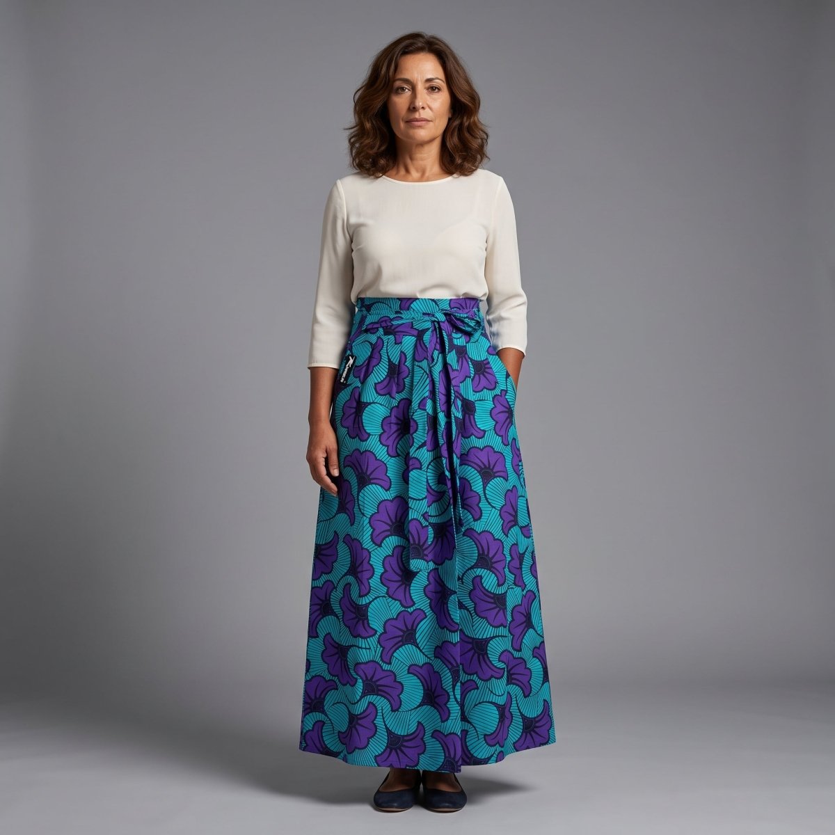 Falda Wax Kwaleon · Azul/Morado - KWALEON