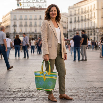 Bolso Mediano plástico reciclado