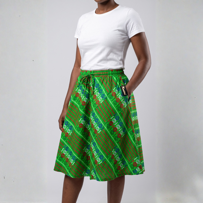 Falda Wax Kwaleon · Verde