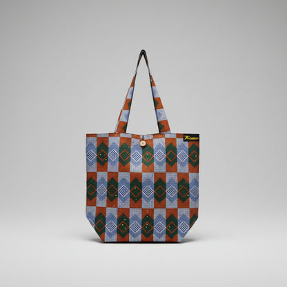 Bolso Tote Kwaleon - Wax Damero
