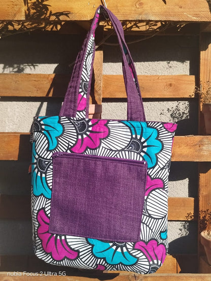 Bolso Tote Kwaleon - Reversible