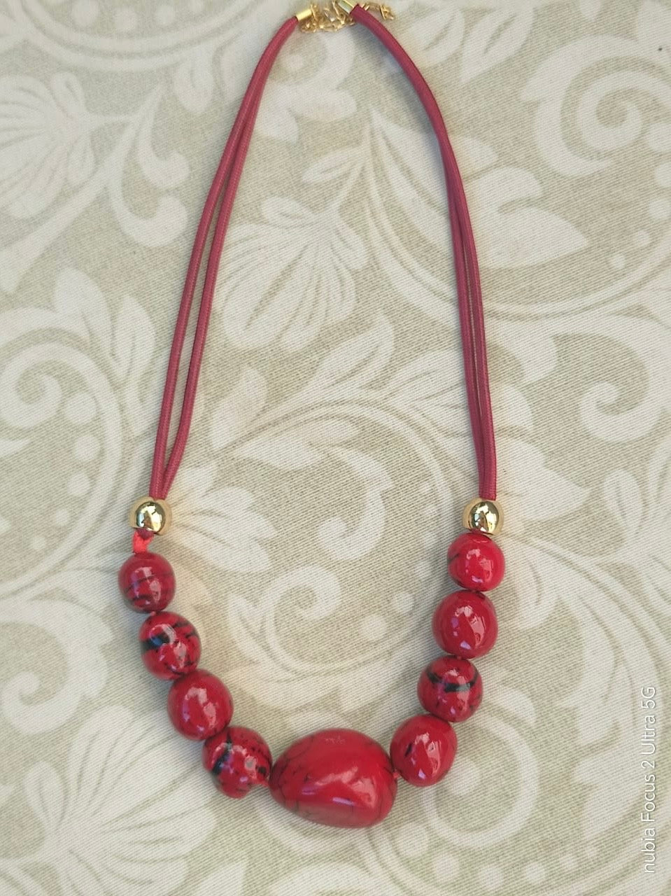 Collar Kwaleon · Rojo Tagua