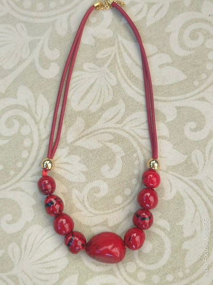 Collar Kwaleon · Rojo Tagua