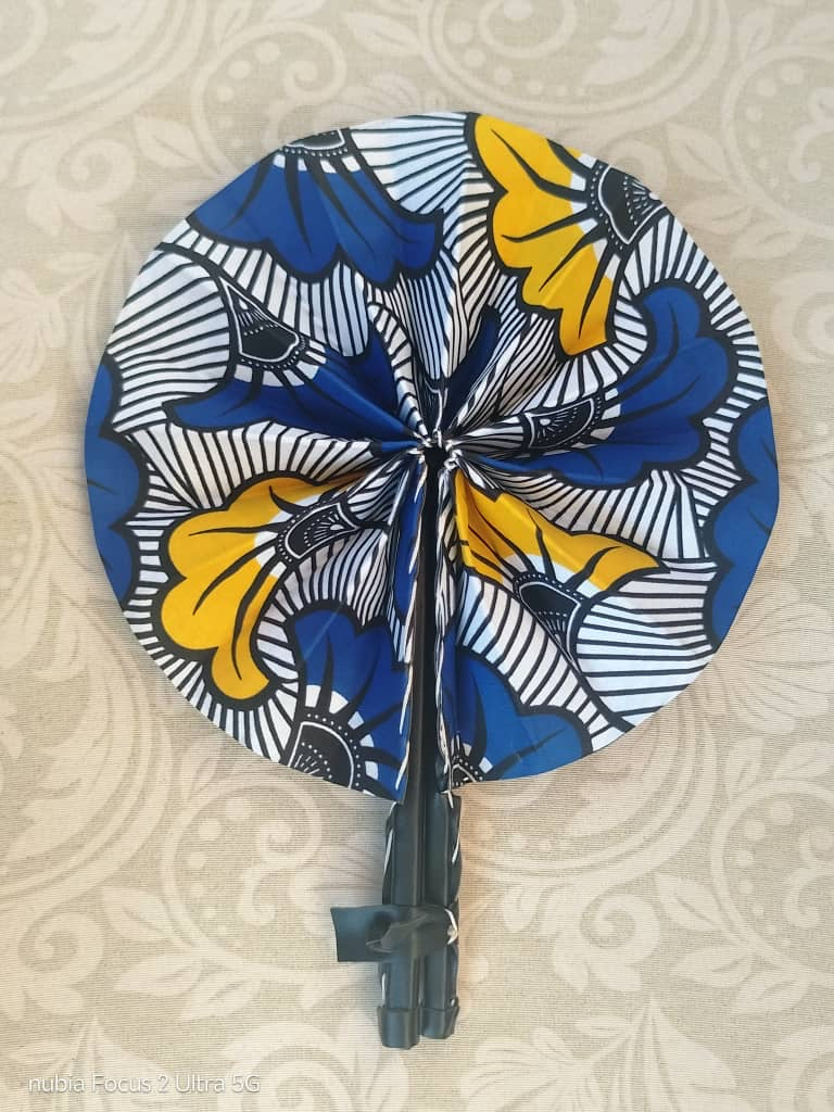 Abanico africano - Abanico estampado Ankara