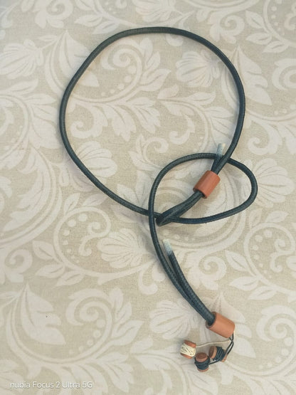 Cinturón - Collar de caucho