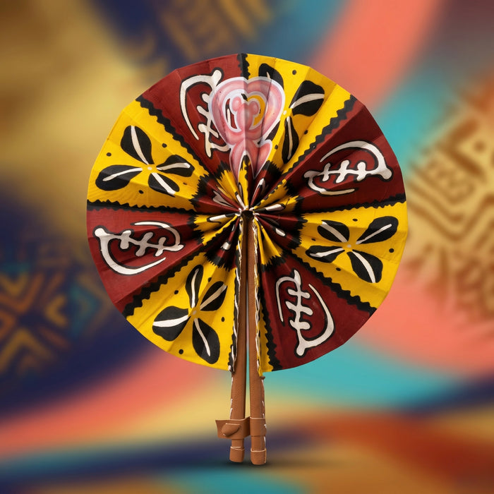 Abanico africano - Abanico estampado Ankara
