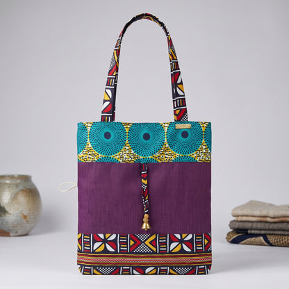 Bolso Tote Kwaleon - Wax Damero Terracota