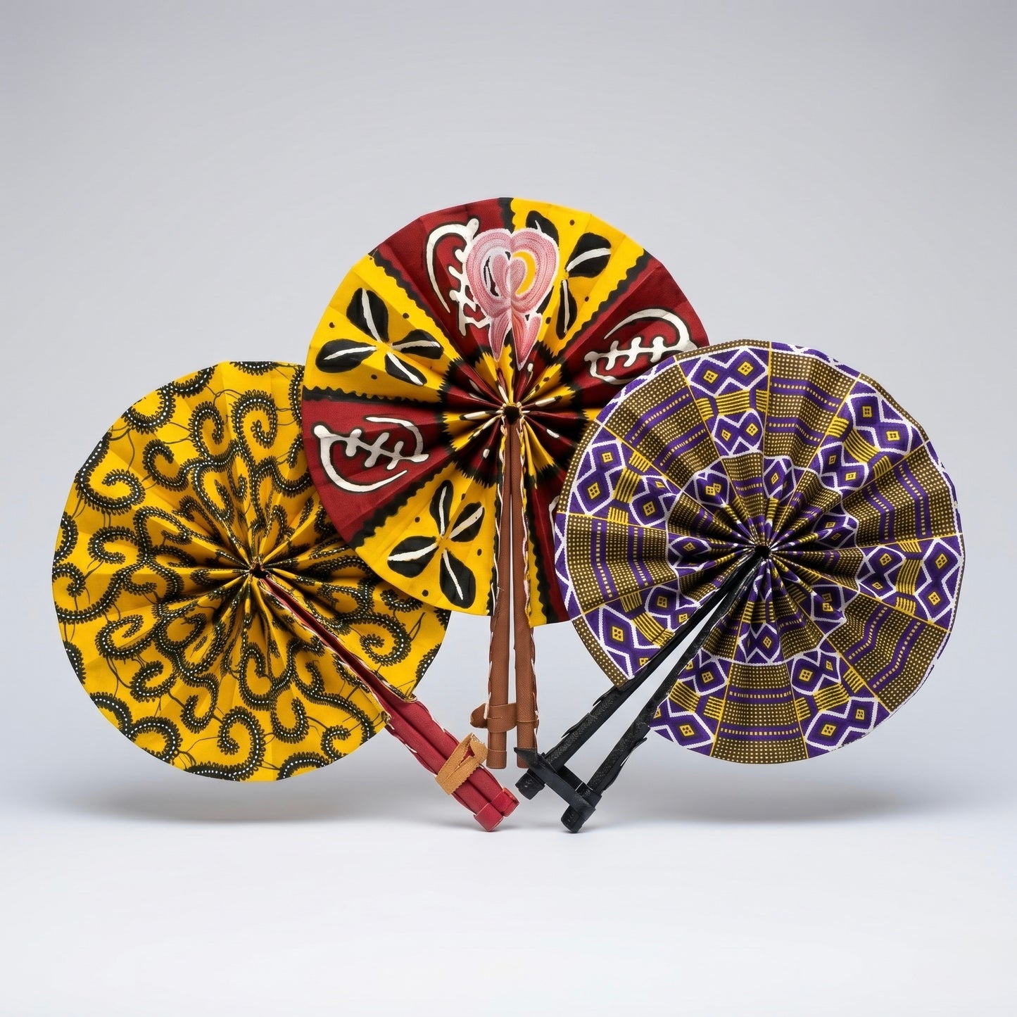 Abanico africano - Abanico estampado Ankara