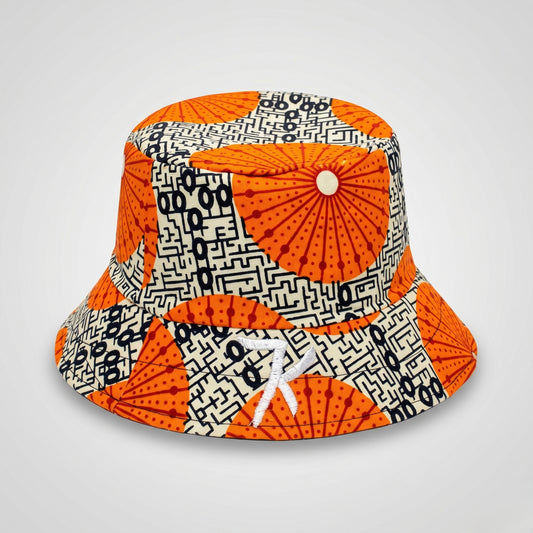 Gorro pescador Grande Estampado africano