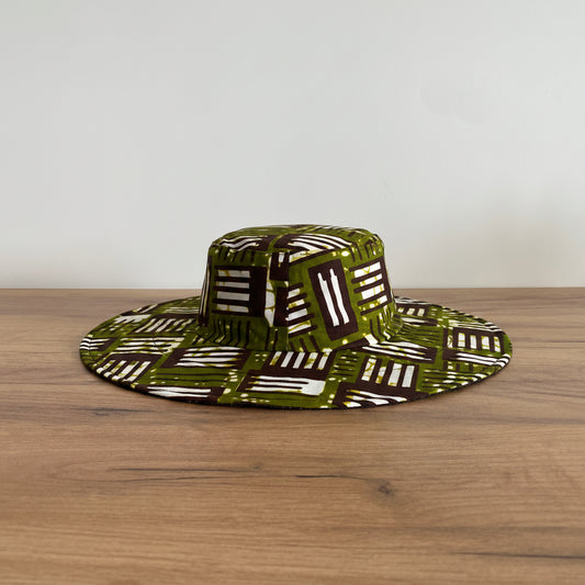 Sombrero Ankara estilo Pamela