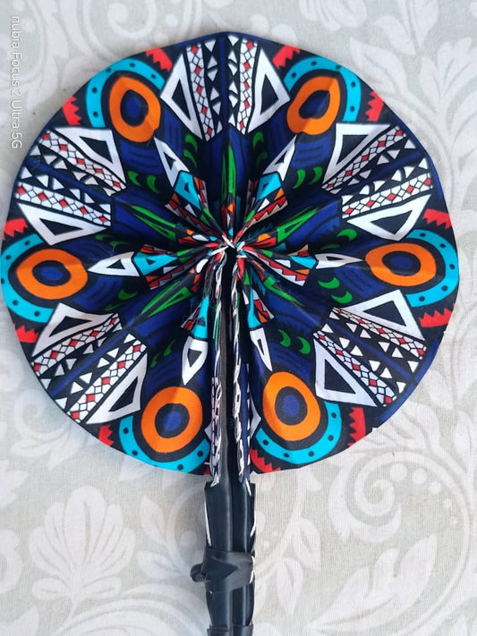 Abanico africano - Abanico estampado Ankara