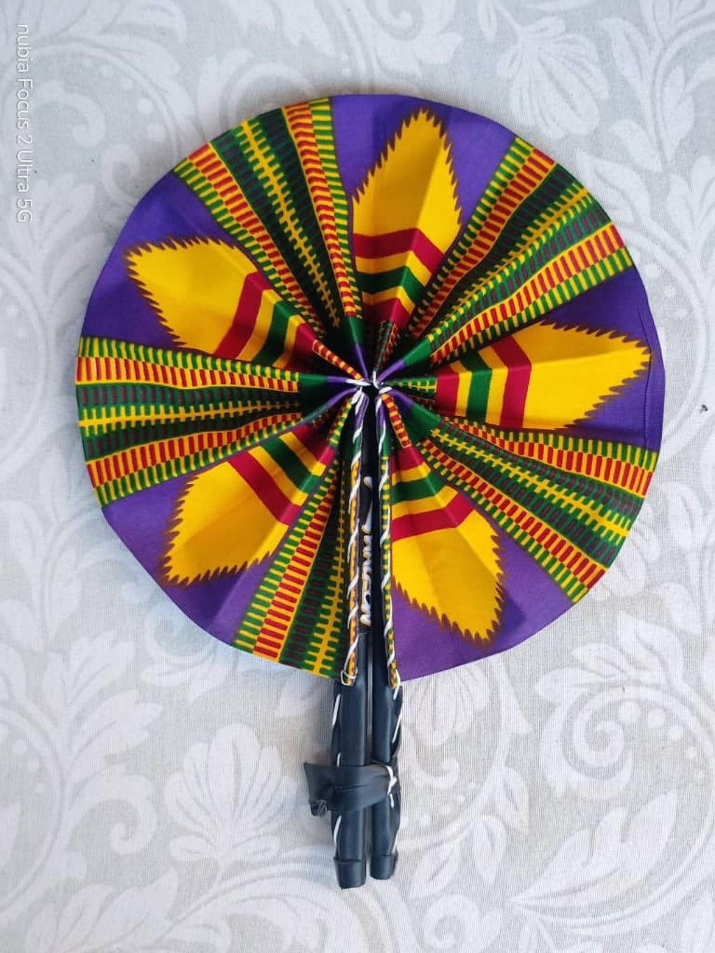 Abanico africano - Abanico estampado Ankara