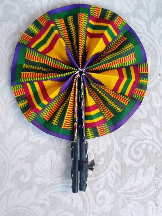Abanico africano - Abanico estampado Ankara