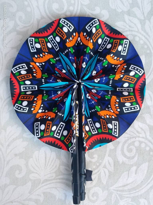 Abanico africano - Abanico estampado Ankara