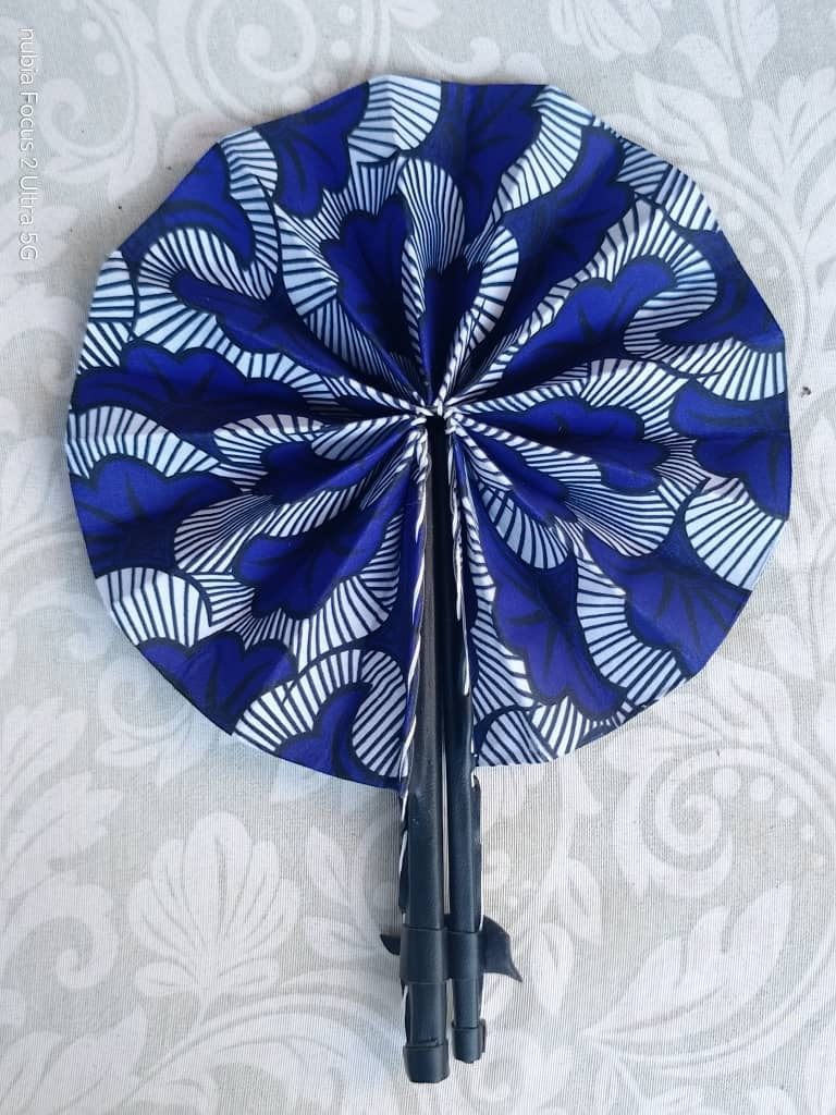 Abanico africano - Abanico estampado Ankara