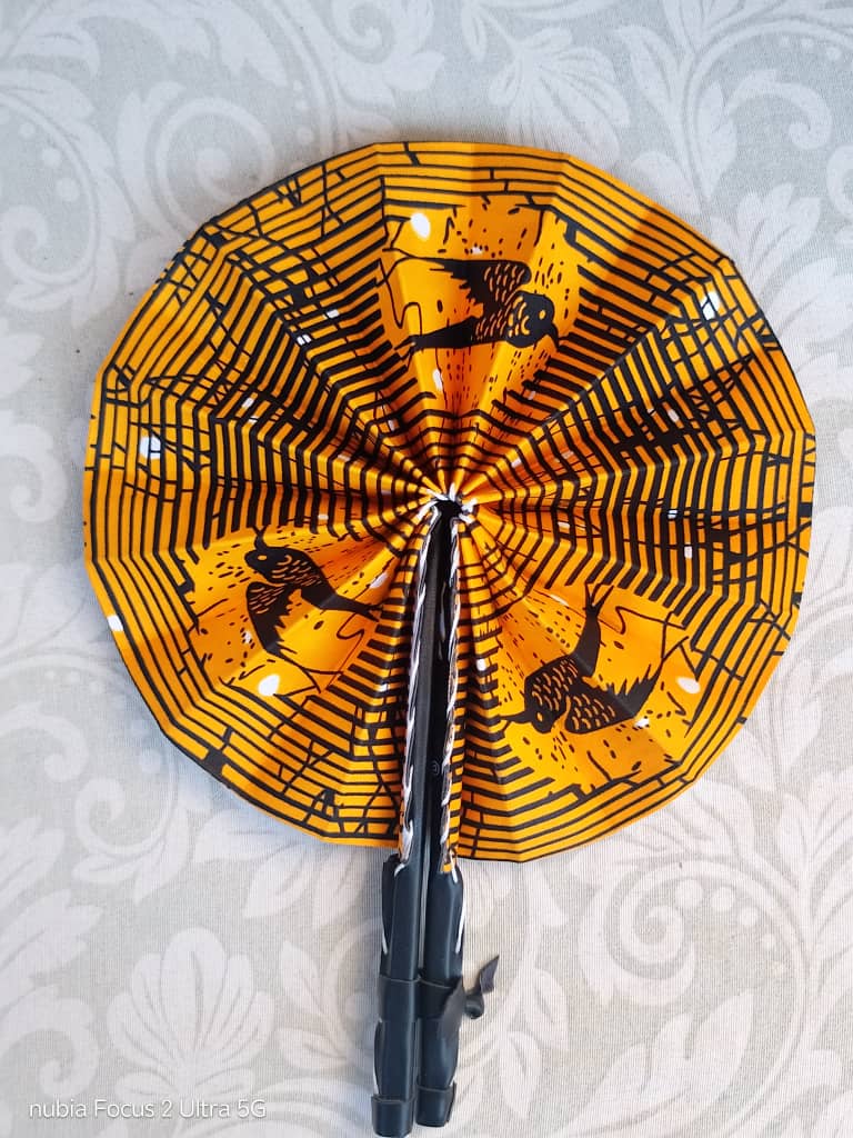 Abanico africano - Abanico estampado Ankara