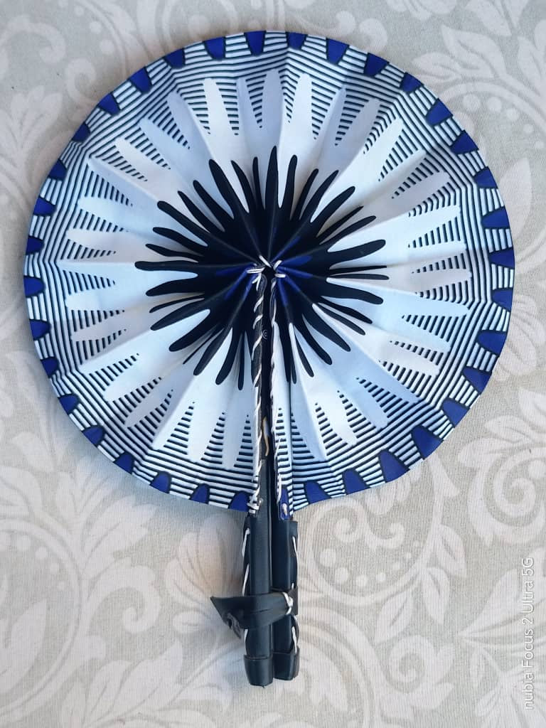 Abanico africano - Abanico estampado Ankara