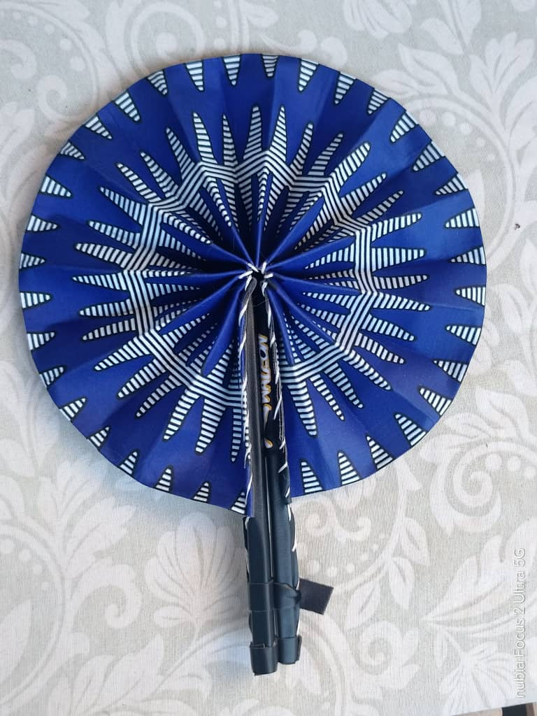 Abanico africano - Abanico estampado Ankara