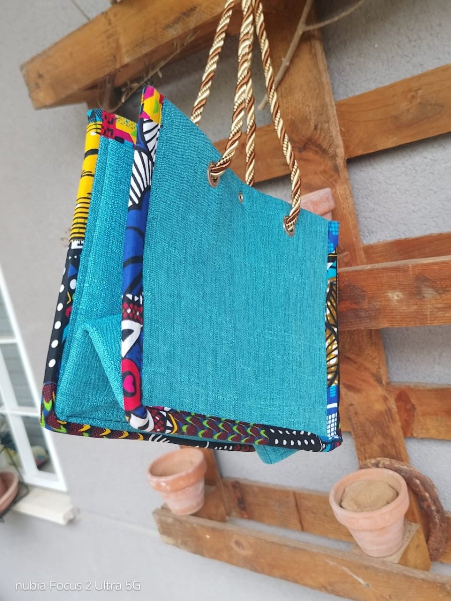 Bolso Kwaleon · Tote Bag Edición Felina (Azul) - KWALEON