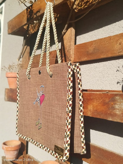 Tote Bag Edición Limitada - Arena Violín detalle