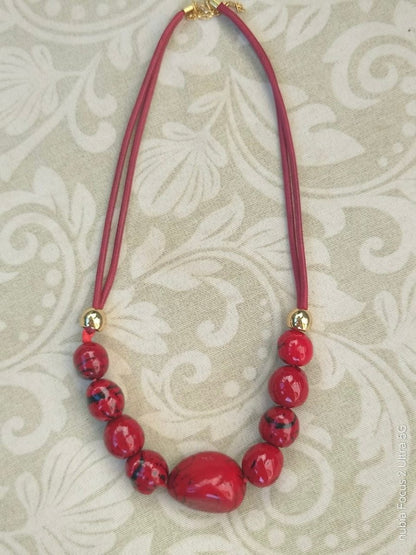 Collar Kwaleon · Rojo Tagua - KWALEON