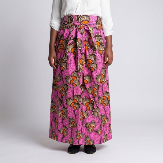 Falda Wax Kwaleon · Rosa/Flores - KWALEON