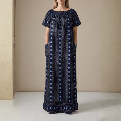 Vestido Wax Kwaleon · Puntos Noche - KWALEON
